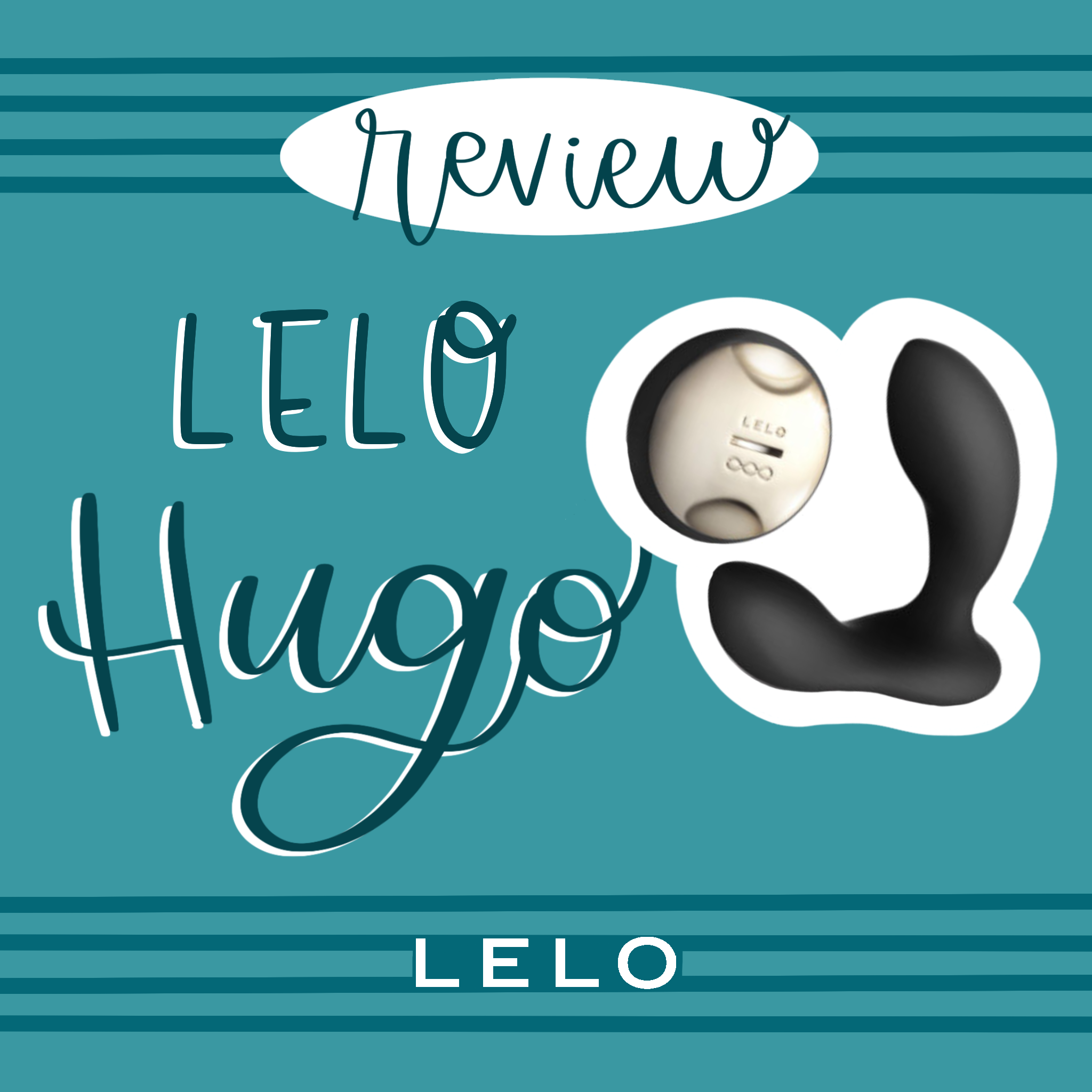 LELO Hugo Sex Toy REview title image lelo hugo prostate massager review